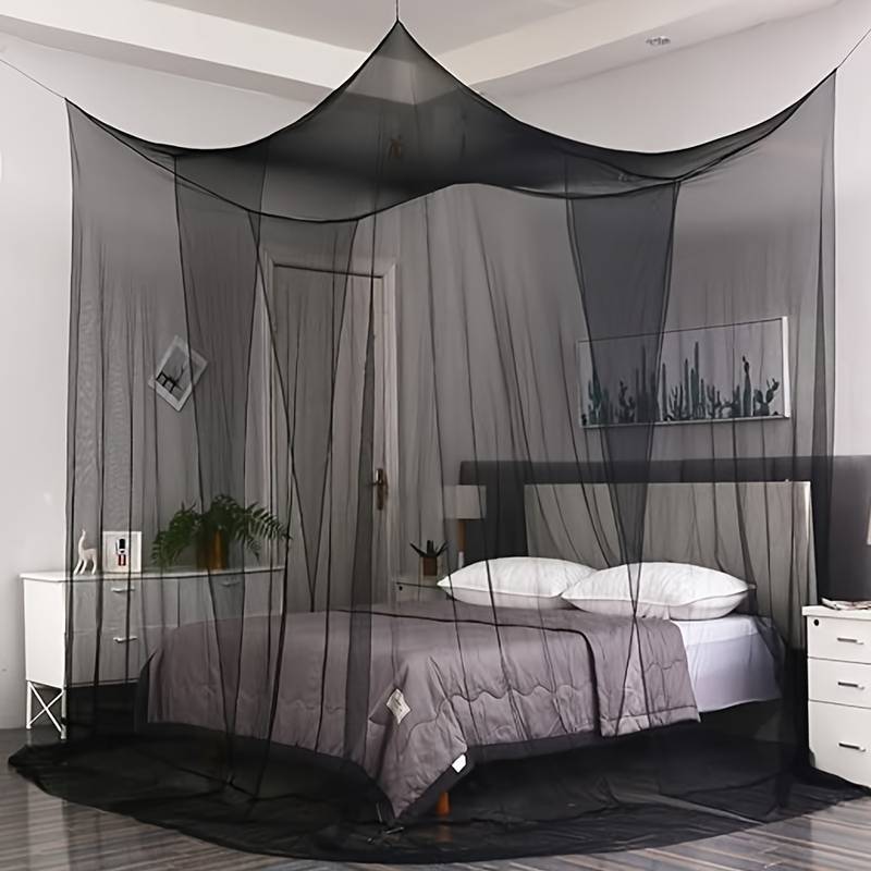 Enjoy peaceful nights with this mosquito net for sleeping designed for double beds. The double bed mosquito net ensures full mosquito protection net and fits securely around your bed. This breathable bed canopy net provides stylish comfort for better mosquito net for sleeping experience every night.