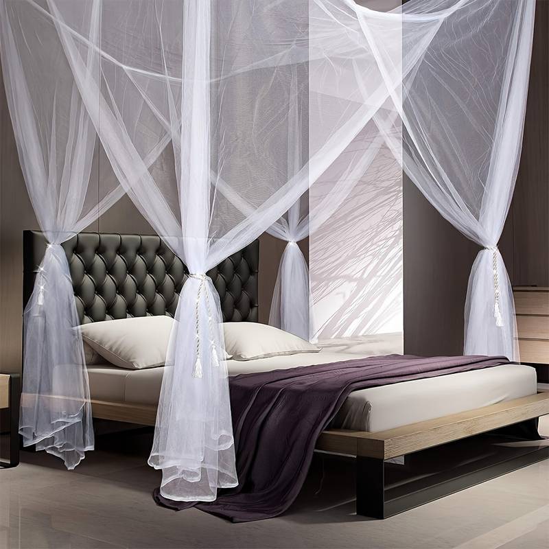 Elegant Bed Canopy Mosquito Net – Palace Style for Peaceful Nights