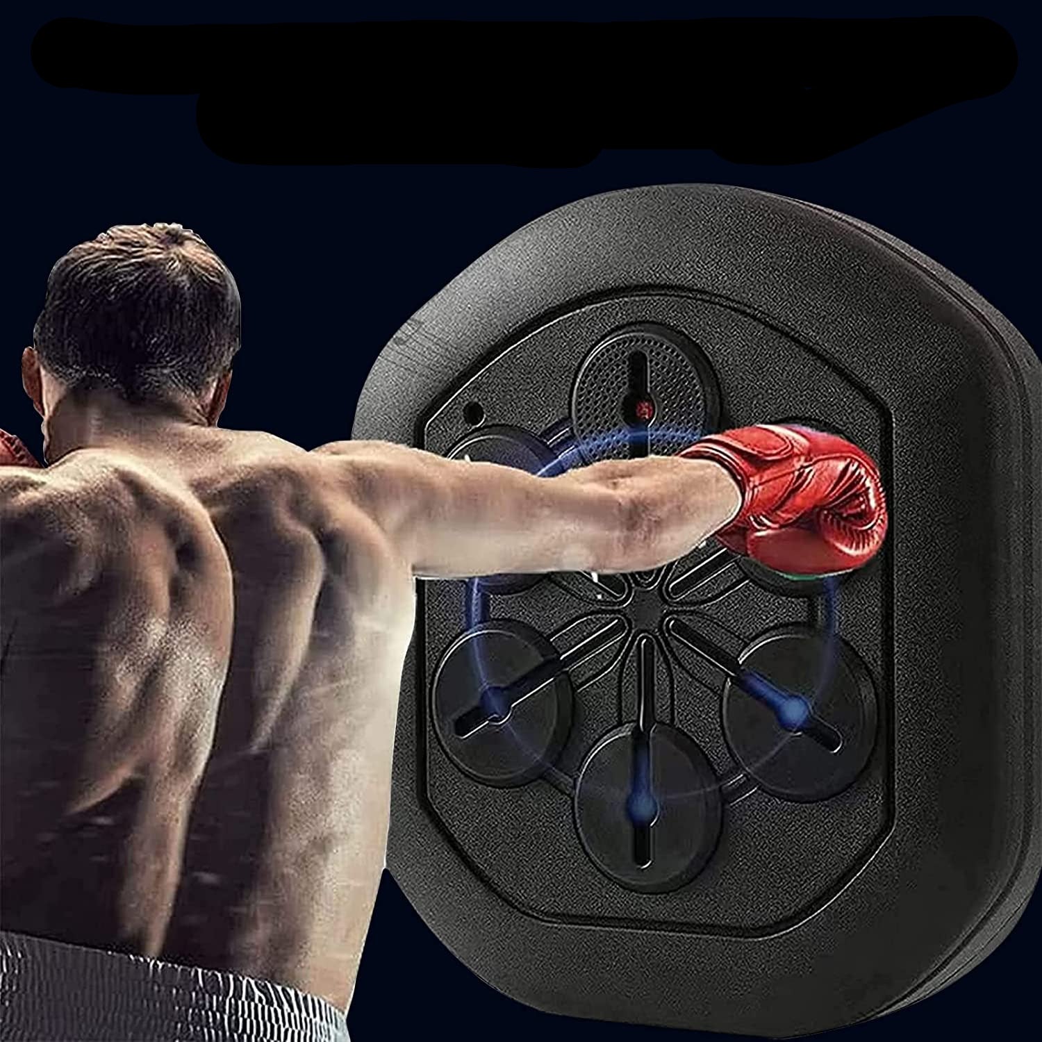 music boxing machine, fitness boxing machine, bluetooth boxing machine, interactive boxing game, boxing target practice, home gym training, boxing training, home exercise equipment, workout machine, all in one workout machine, total home gym, full body workout machine, smart workout equipment, portable workout equipment, home boxing equipment, compact workout equipment, digital workout machine