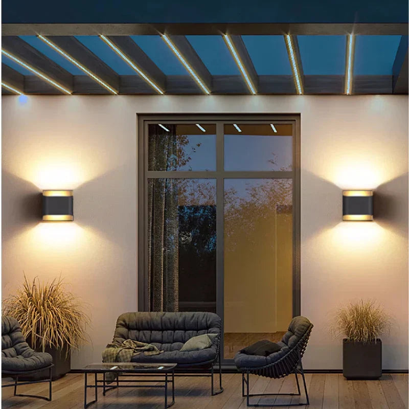 LumenArtus® Solar Wall Light – LED Lighting for Garden & Terrace