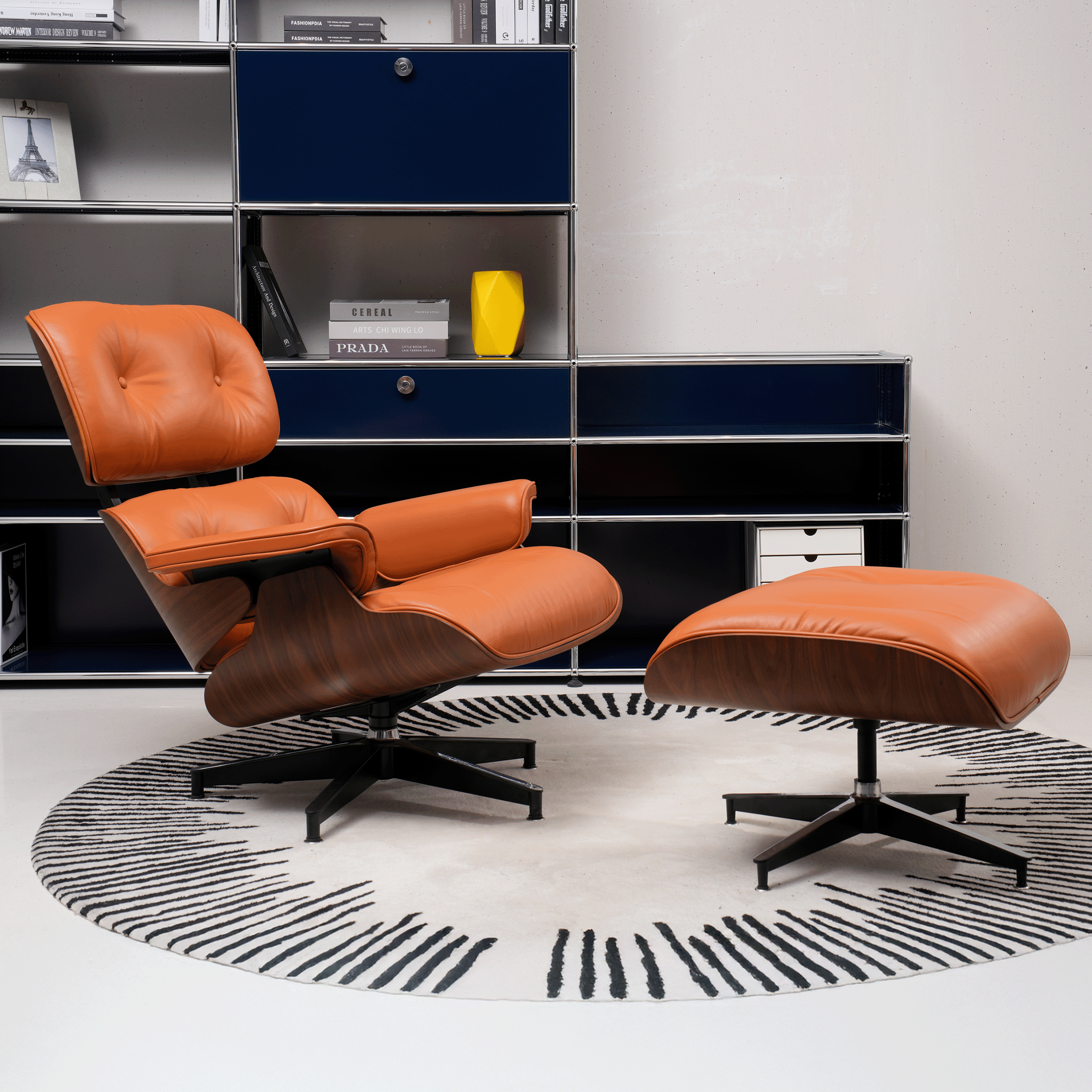 retro lounge chair, high end leather chair, luxury swivel chair, ergonomic lounge chair, designer living room chair, iconic lounge chair, leather swivel chair, eames lounge chair and ottoman, mid century modern lounge chair, mid century modern leather chair, eames style lounge chair, eames chair reproduction, luxury swivel recliner chair