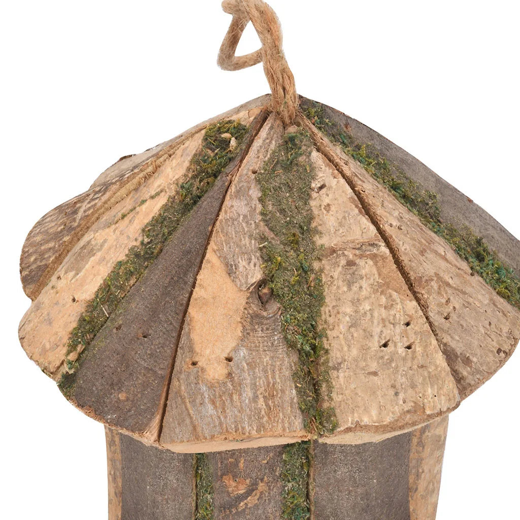 Wooden Hummingbird Birdhouse – Decorative Hanging House