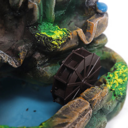 Rock Room Cascade Fountain – LED & Atomizer Effect