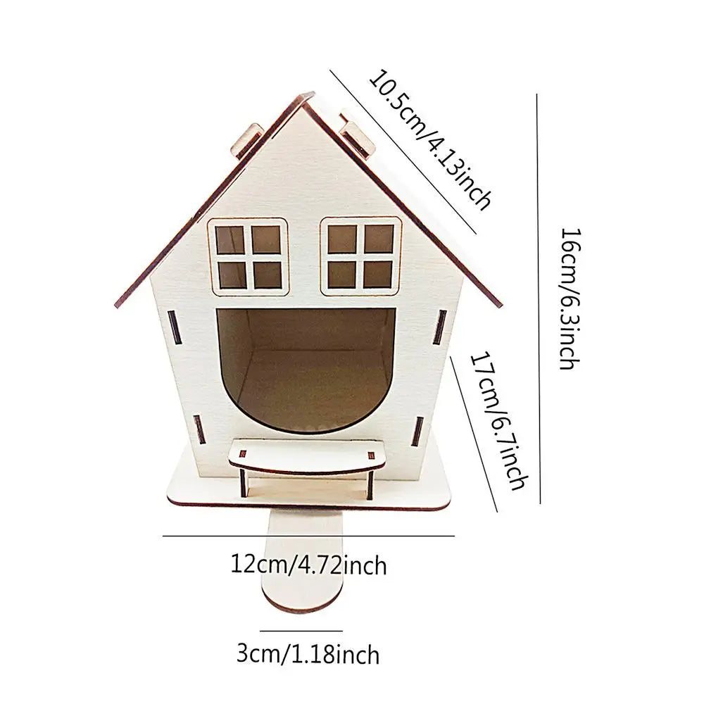 Wooden Birdhouse – Easy Assembly