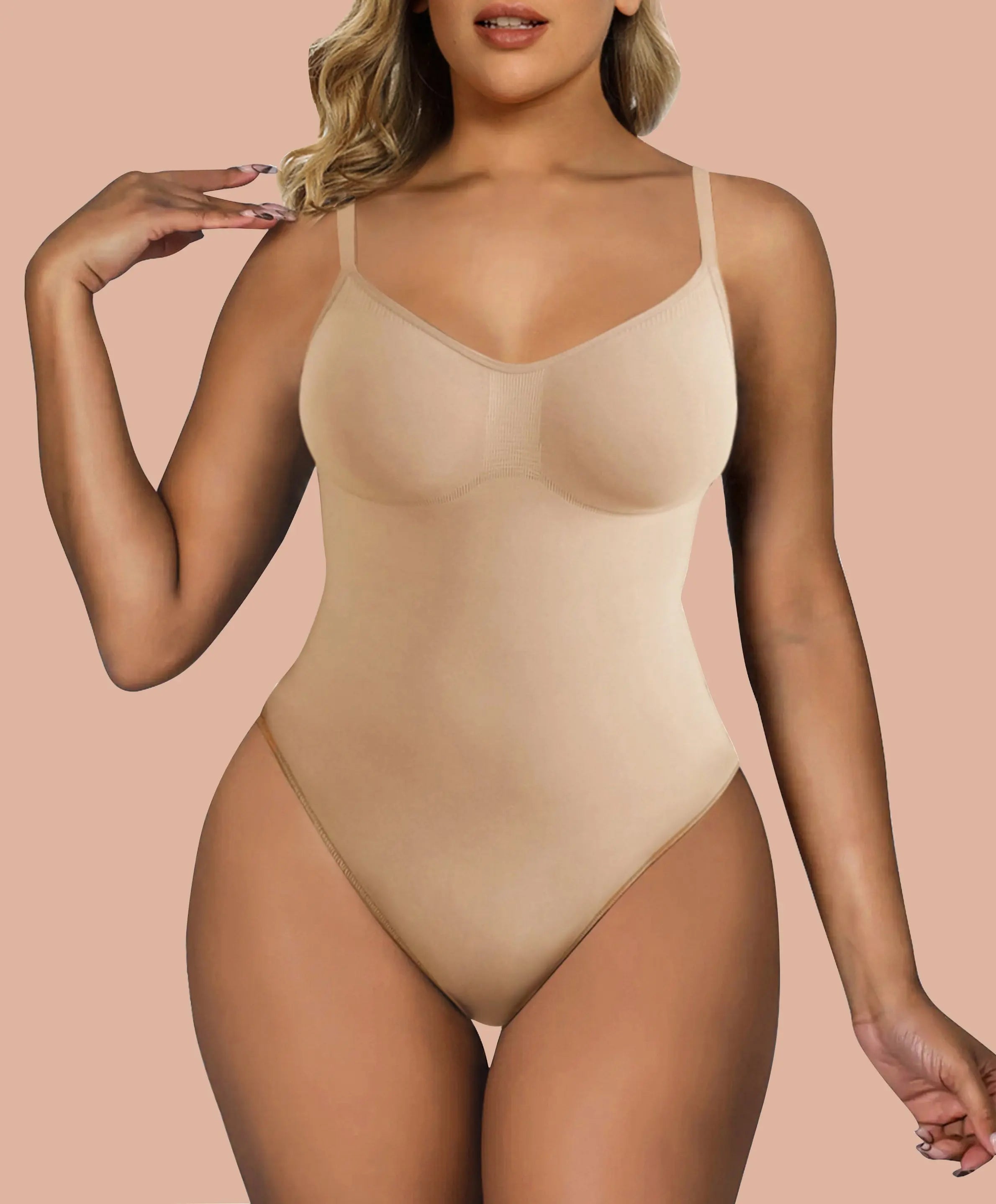 Bodysuit for Women Tummy Control Shapewear Seamless Sculpting Briefs Body Shaper