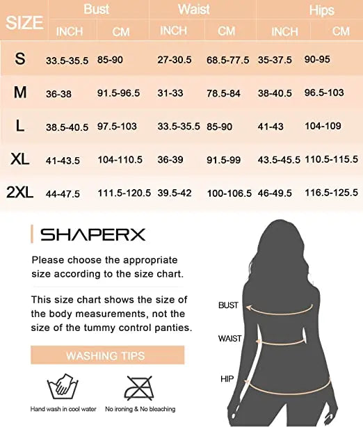 Tummy Control Shapewear for Women Seamless Body Shaper
