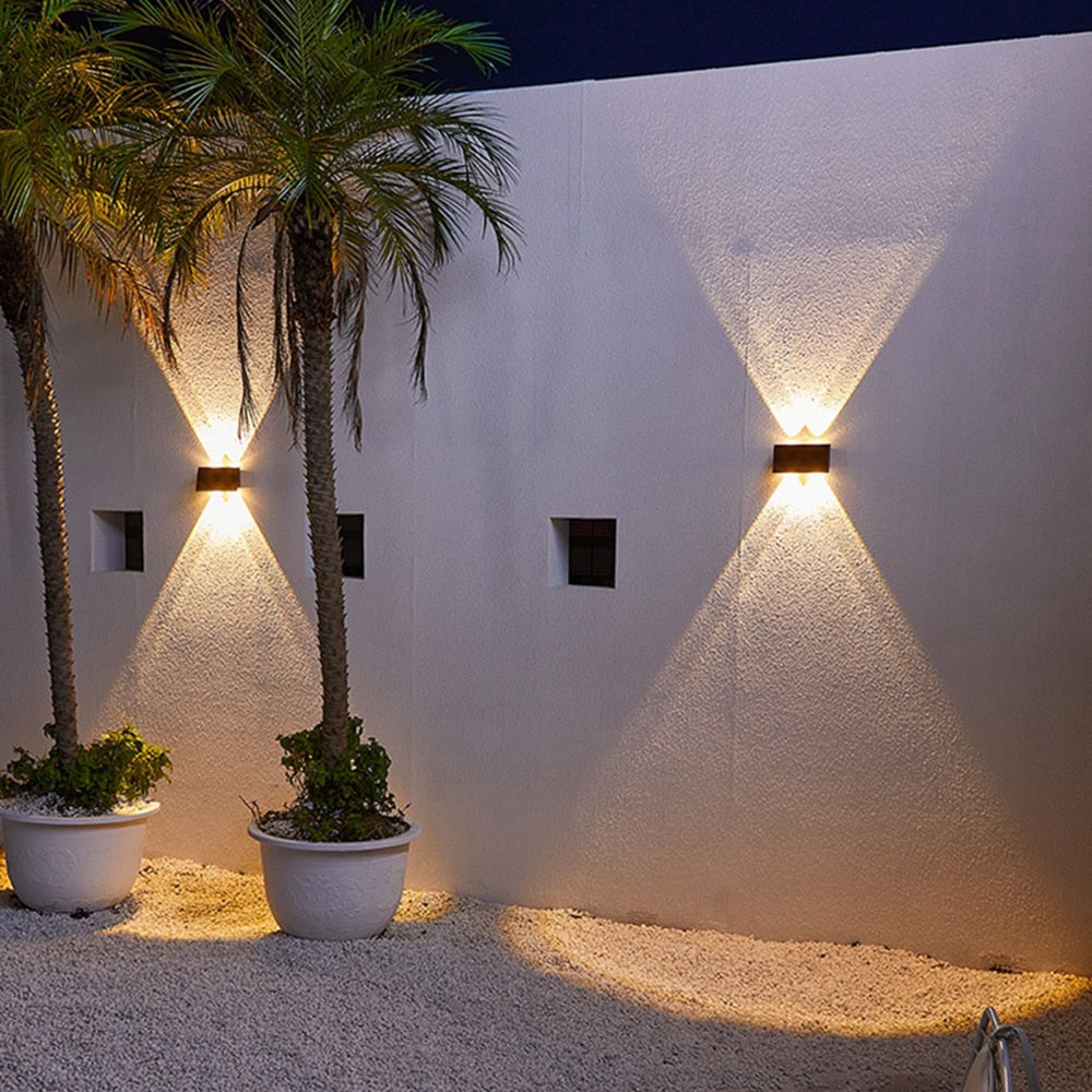 Solar LED Wall Light – Waterproof & Eco-Friendly