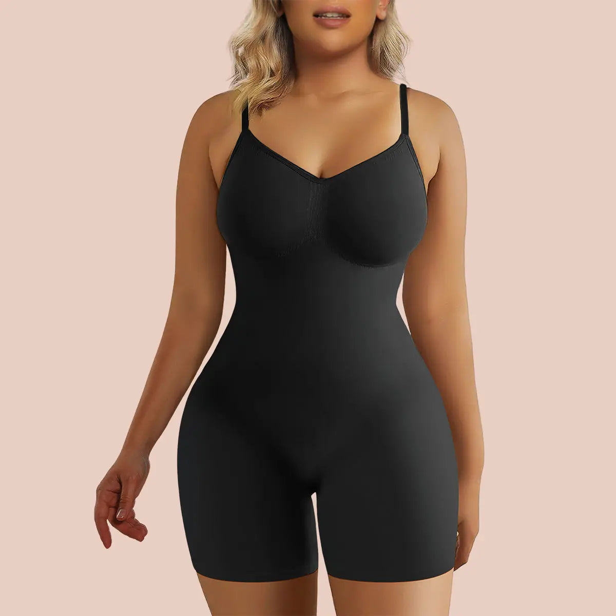 shapewear bodysuit, mid thigh shapewear, seamless shapewear, butt lifting shapewear, compression shapewear, open gusset shapewear, shaping garment, women's body shaping wear, seamless body shaper, body contouring shapewear, firm control compression, shaping bodysuit, thigh slimming shapewear, comfortable shapewear design, supportive shapewear bodysuit, tummy control shapewear, waist slimming shapewear