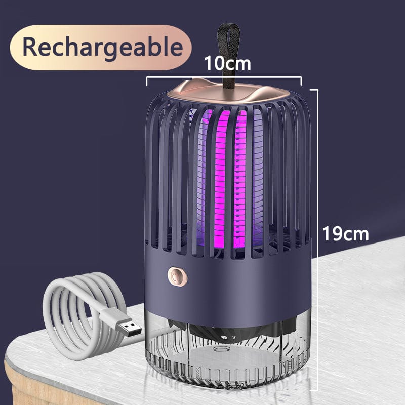MoustikUV – Powerful UV Mosquito Trap Lamp with Silent Suction (40m²)