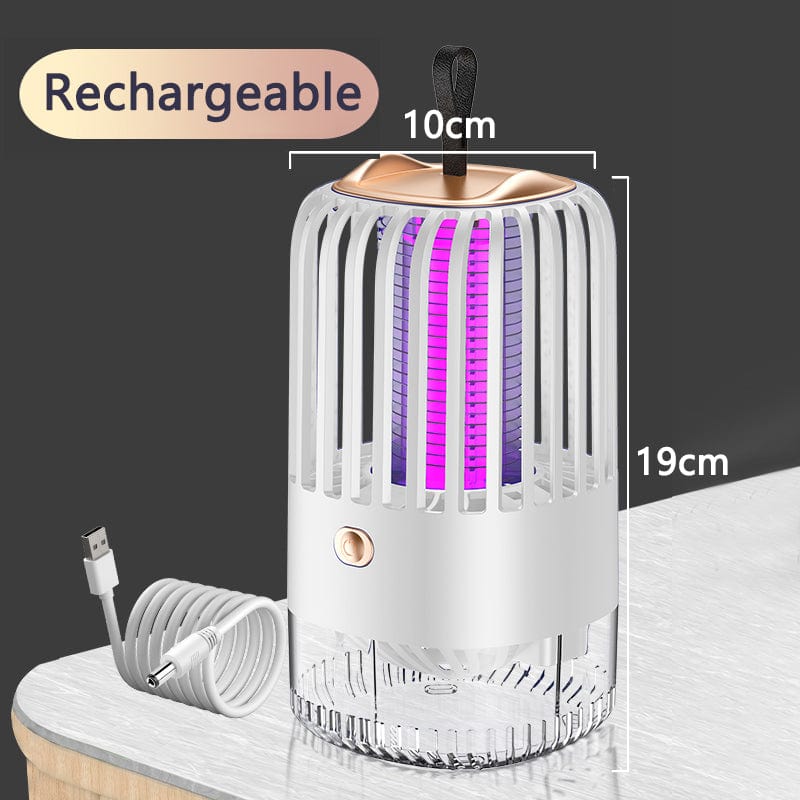 MoustikUV – Powerful UV Mosquito Trap Lamp with Silent Suction (40m²)