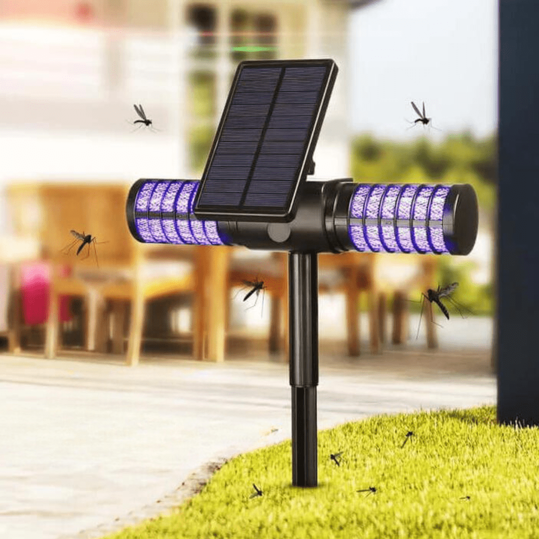 solar mosquito lamp, mosquito killer lamp, solar bug zapper, solar insect killer, solar mosquito zapper, solar powered bug zapper, outdoor mosquito killer, solar UV mosquito lamp, solar garden bug zapper, mosquito lamp with solar panel, solar pest control lamp, waterproof solar bug zapper, eco-friendly mosquito lamp, solar bug light, solar powered mosquito trap, lampe anti-moustique solaire, tue-moustique solaire, destructeur d'insectes solaire, lampe UV solaire anti-insectes, piège à moustiques solaire, la