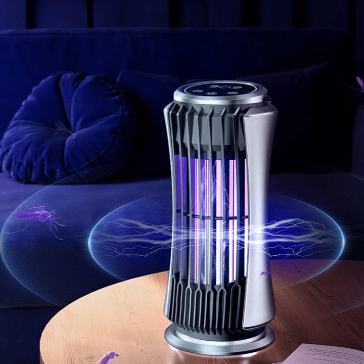 Next-Gen Touch Mosquito Lamp – Rechargeable, Stylish & Safe