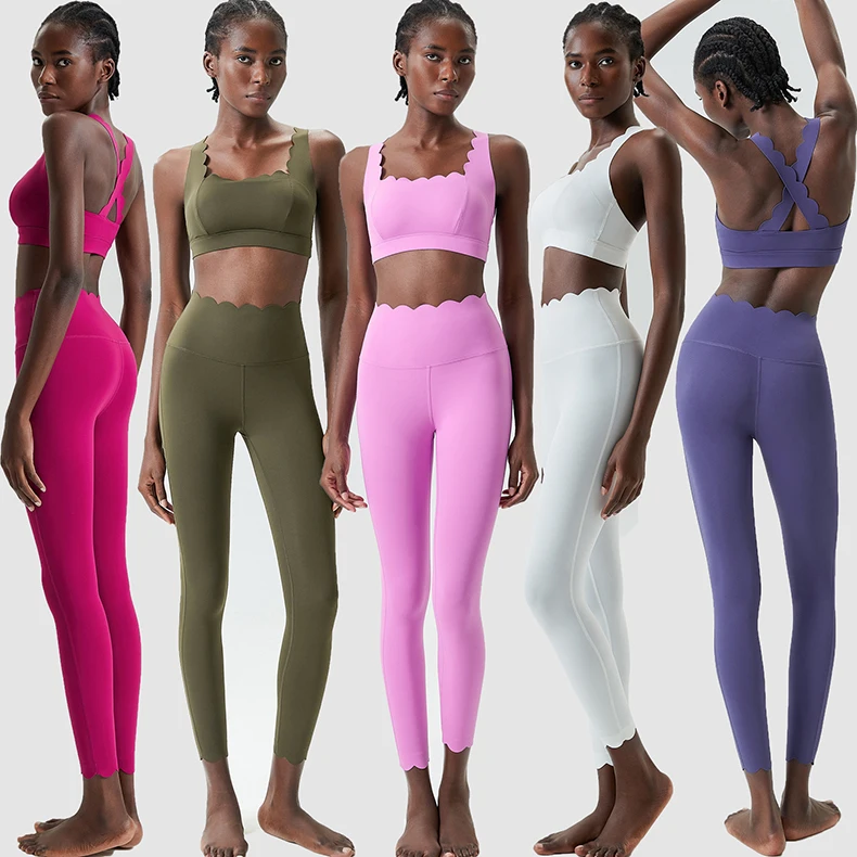 women's yoga set, activewear for women, spandex yoga set, compression leggings, women's fitness set, stylish activewear, workout outfit for women, two piece yoga outfit, yoga crop top, gym leggings, yoga clothes, leggings for women, black leggings, comfortable fitness apparel, exercise fashion, stretchy athletic wear, women's gym clothing, matching yoga outfits, trendy gym set, sportswear women