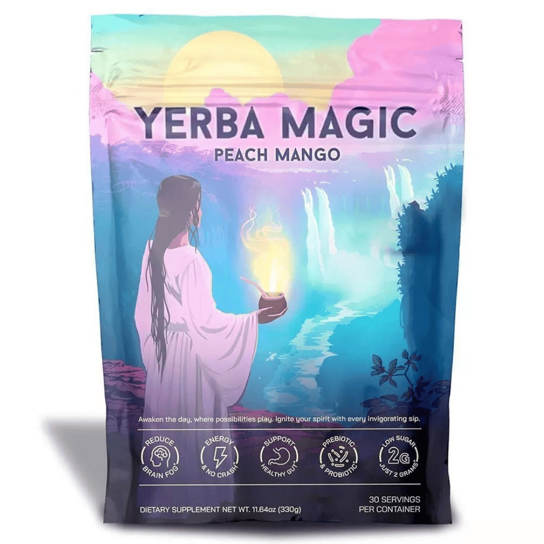 yerba mate instant tea, plant based energy drink, natural energy tea, immunity boosting tea, portable energy drink, on the go energy drink