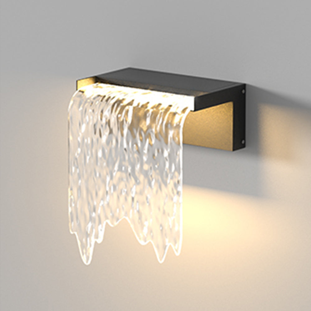 Paul® Solar Wall Light – Textured Water Effect Design for Garden & Terrace