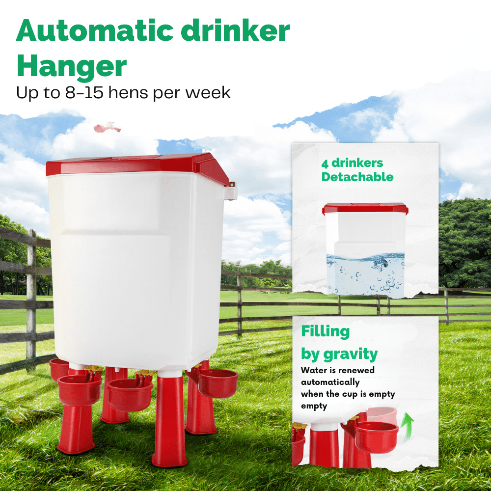 AutoFeeder - Automatic Chicken Feeder & Drinker