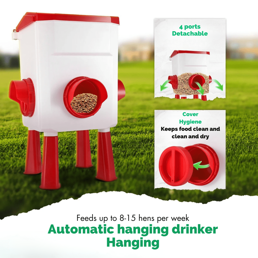 AutoFeeder - Automatic Chicken Feeder & Drinker