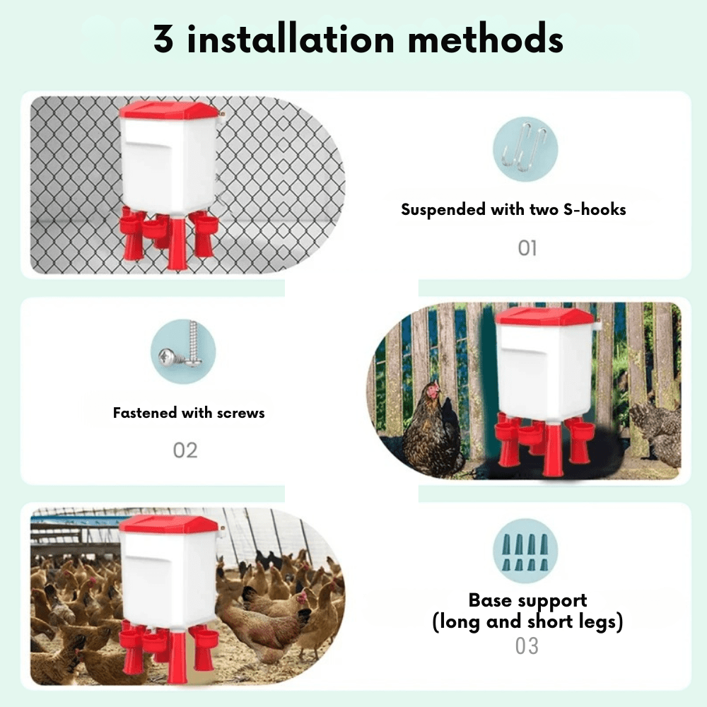 AutoFeeder - Automatic Chicken Feeder & Drinker