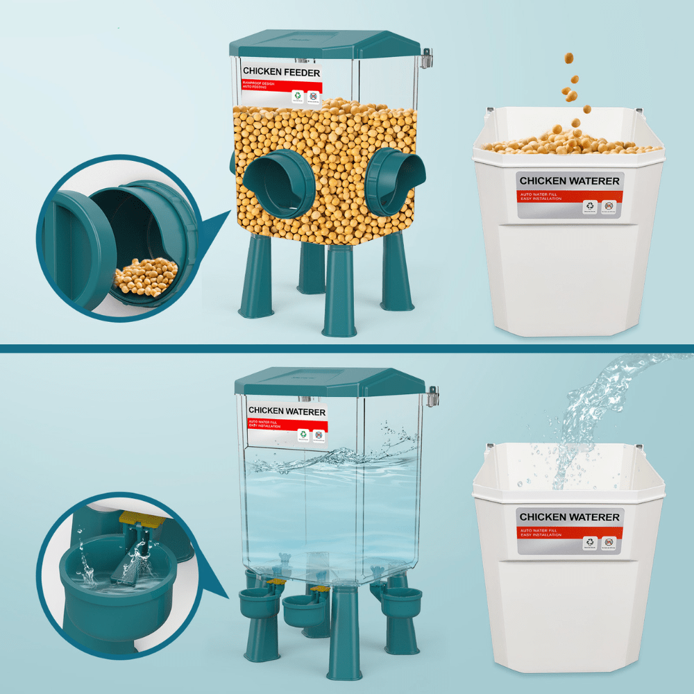 AutoFeeder - Automatic Chicken Feeder & Drinker