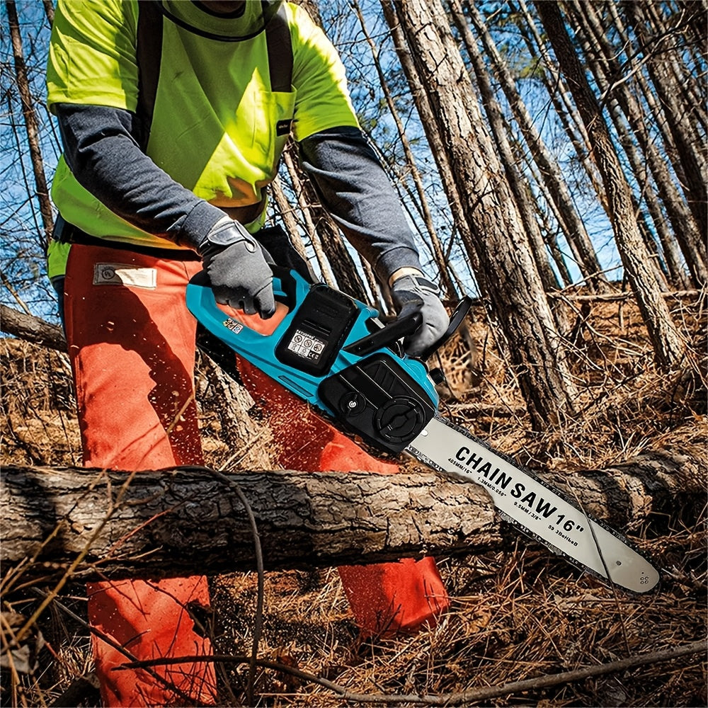 Cordless Chainsaw 16" – 1500W, Compatible with Makita Battery