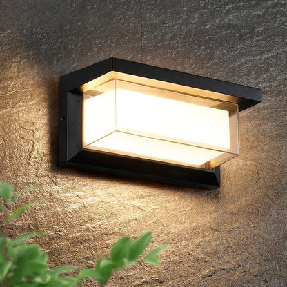 LumiGlo® Outdoor Wall Light – Modern Design, IP65 Waterproof