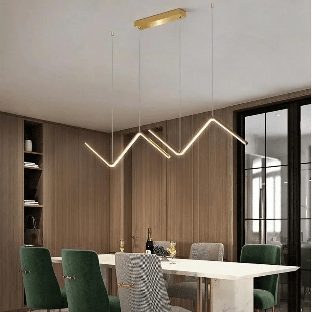 Modern Kitchen Chandelier – Customizable LED Lighting