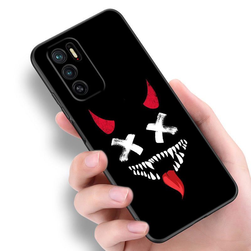 Rugged Devil Bad Boy Design iPhone Case | MagSafe Case with 360-Degree Protection & Camera Lens Cover for Apple iPhone 16/15/14/13/12 Pro Max, Pro, Plus, e & Mini Cover | Shockproof Phone Case with Armor Shell & Bumper Cover