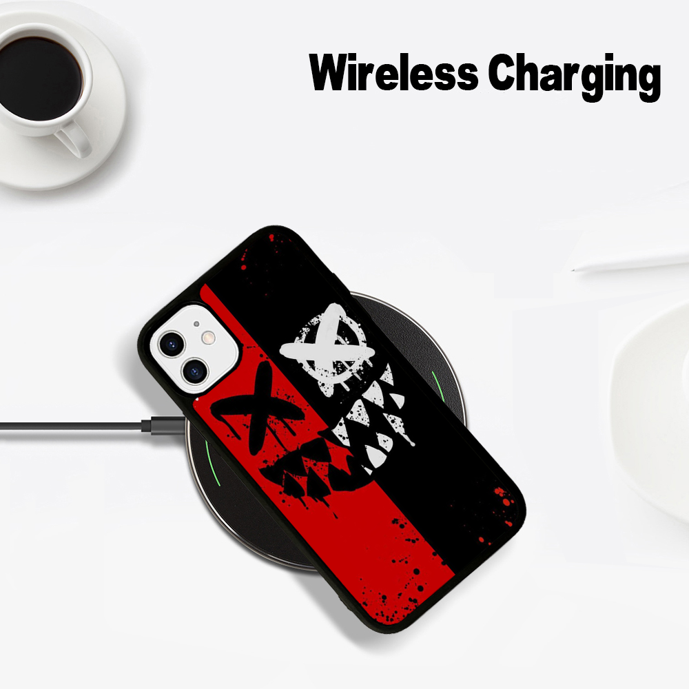 Rugged Devil Bad Boy Design iPhone Case | MagSafe Case with 360-Degree Protection & Camera Lens Cover for Apple iPhone 16/15/14/13/12 Pro Max, Pro, Plus, e & Mini Cover | Shockproof Phone Case with Armor Shell & Bumper Cover