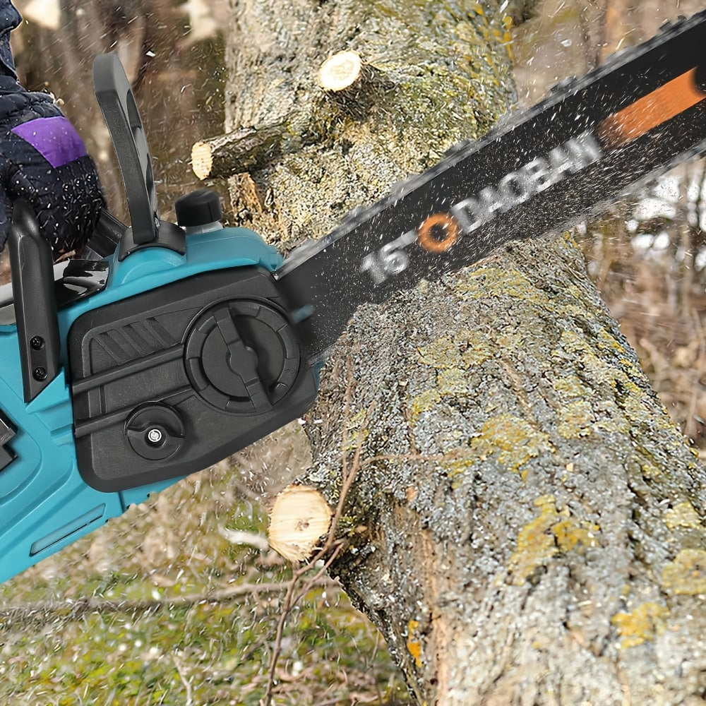 Cordless Chainsaw 16" – 1500W, Compatible with Makita Battery