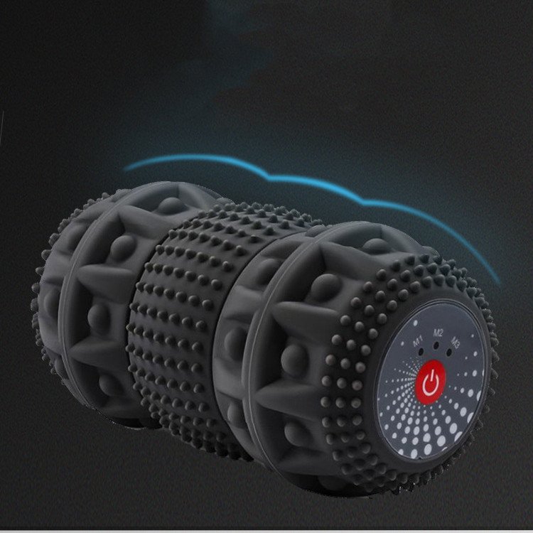 Vibrating Roller Massager Electric Fitness Peanut Massage Ball