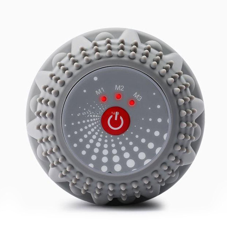 Vibrating Roller Massager Electric Fitness Peanut Massage Ball