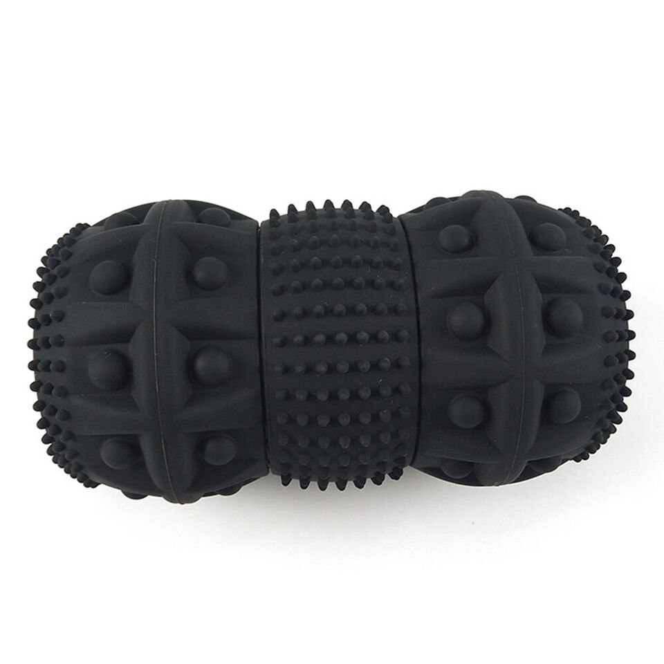 Vibrating Roller Massager Electric Fitness Peanut Massage Ball