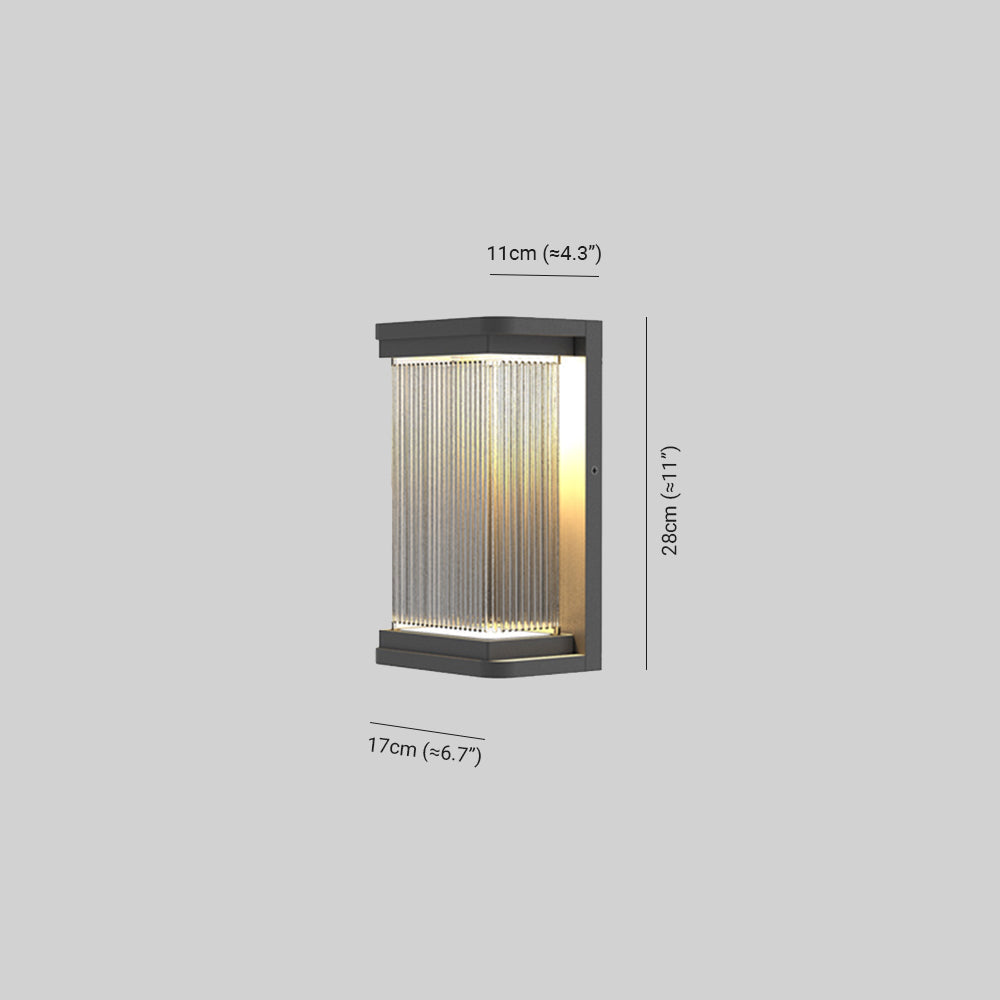 Outdoor LED Wall Light – Modern Design for Terrace & Balcony