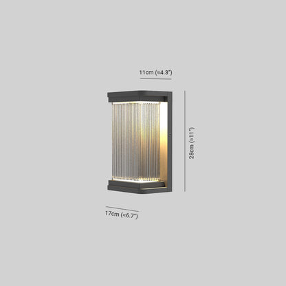 Outdoor LED Wall Light – Modern Design for Terrace & Balcony