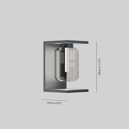 LumaArk® Outdoor Wall Light – Modern and Weather-Resistant Lighting