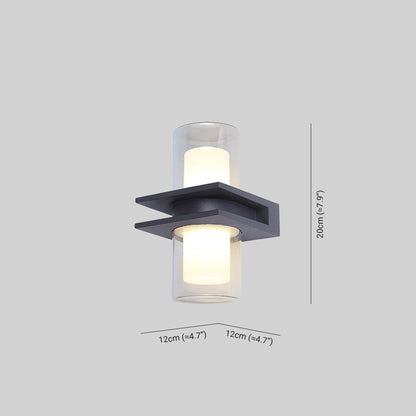 Outdoor LED Wall Light 2 Flames – Modern & Waterproof Design