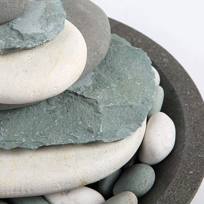 Natural Stone Fountain – Quinconce Model