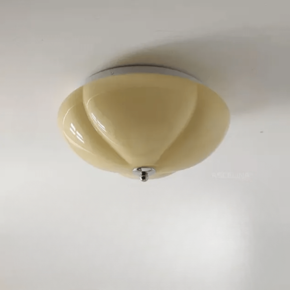 PumpkinGlow - Retro Pumpkin Design LED Ceiling Light