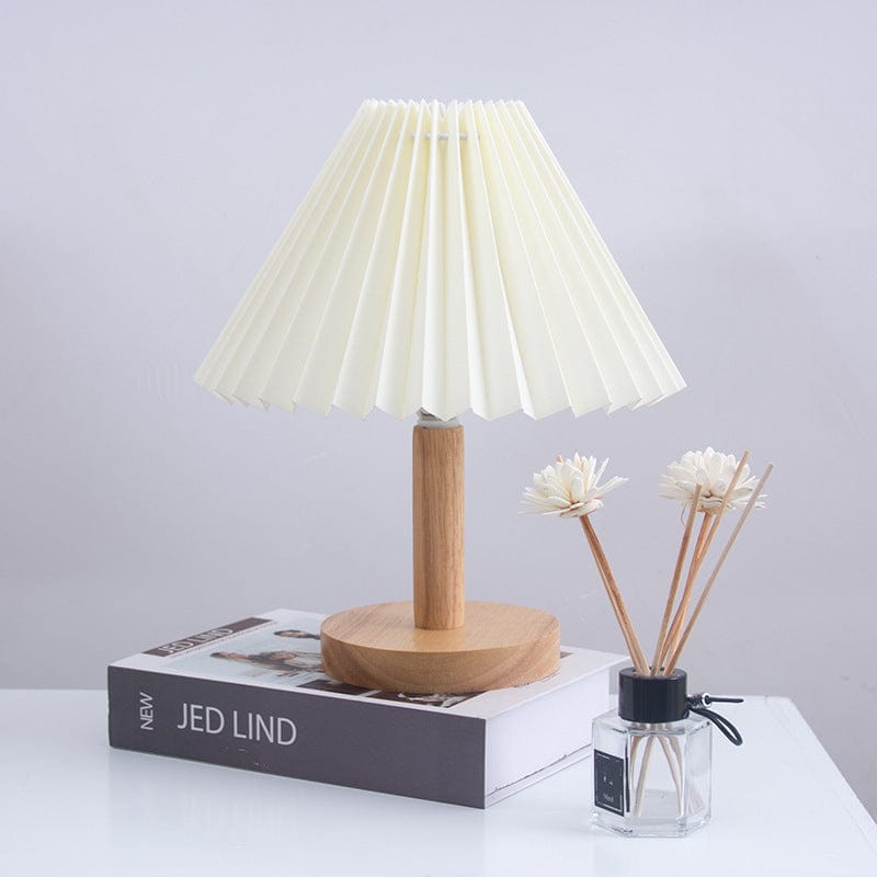 ZenWood - Korean Solid Wood Touch Table Lamp