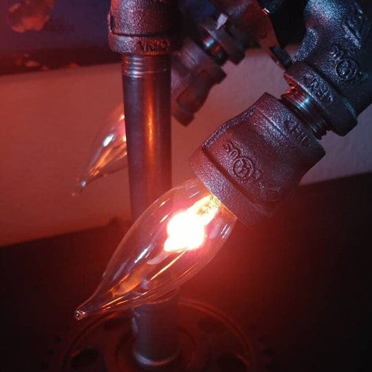 SteamRocket - Handcrafted Steampunk Rocket Lamp