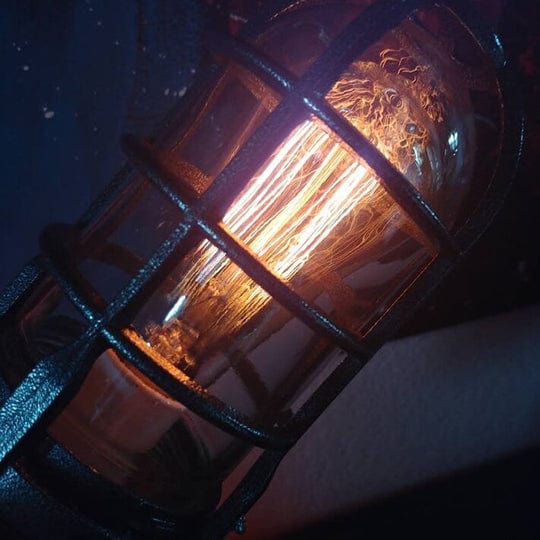 SteamRocket - Handcrafted Steampunk Rocket Lamp
