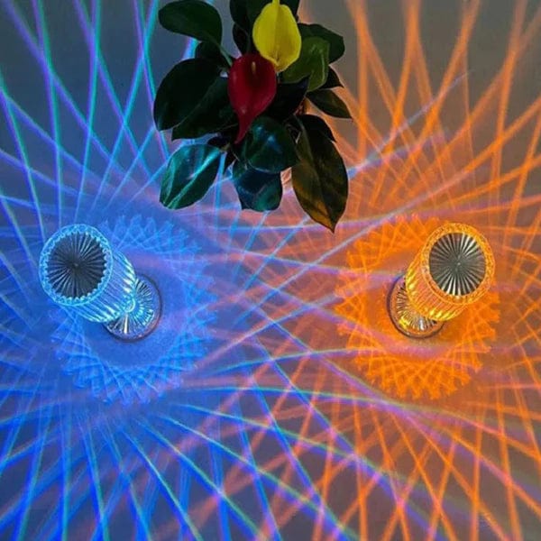CrystalGlow - Diamond Effect Multicolor Lamp