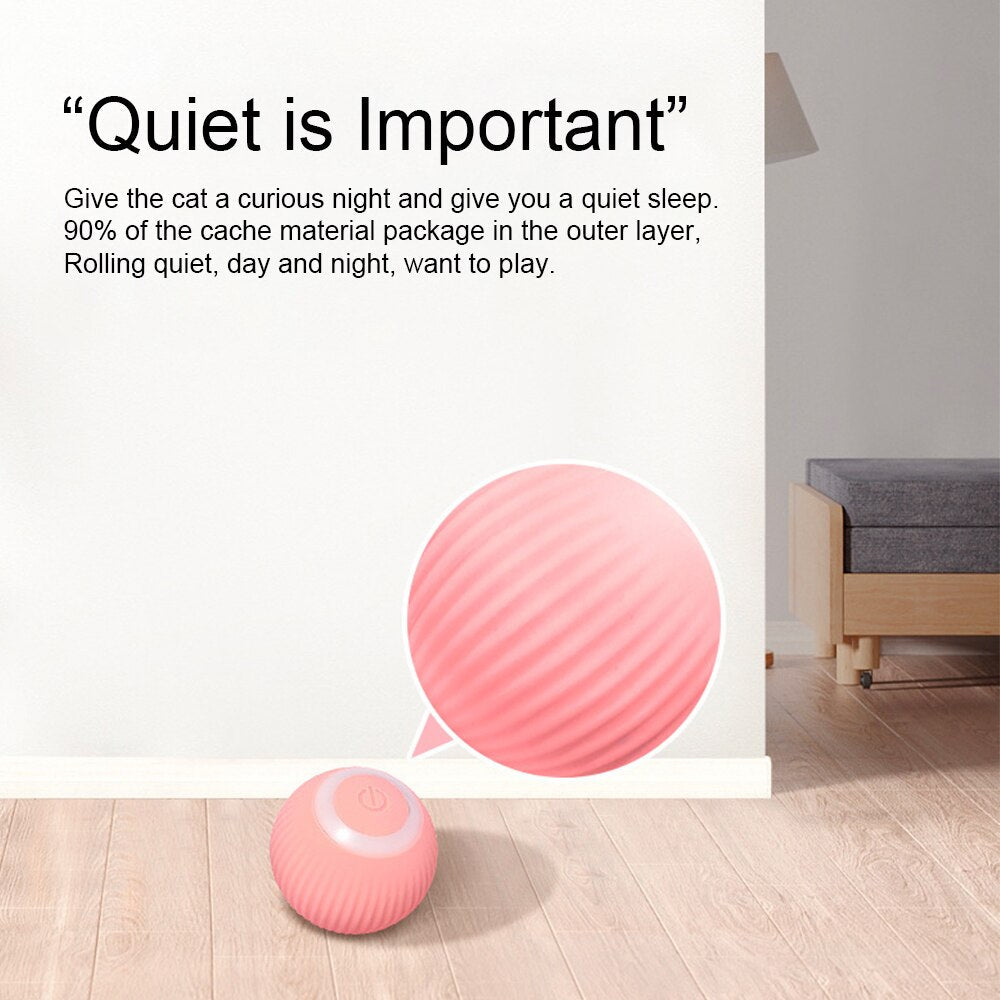 Smart Rolling Ball - Smart Electric Cat Ball Toys for Indoor