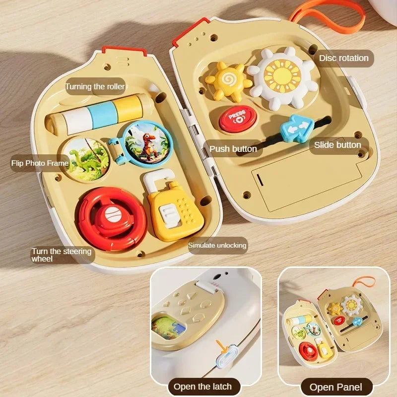 Interactive Play Board - Montessori Toy