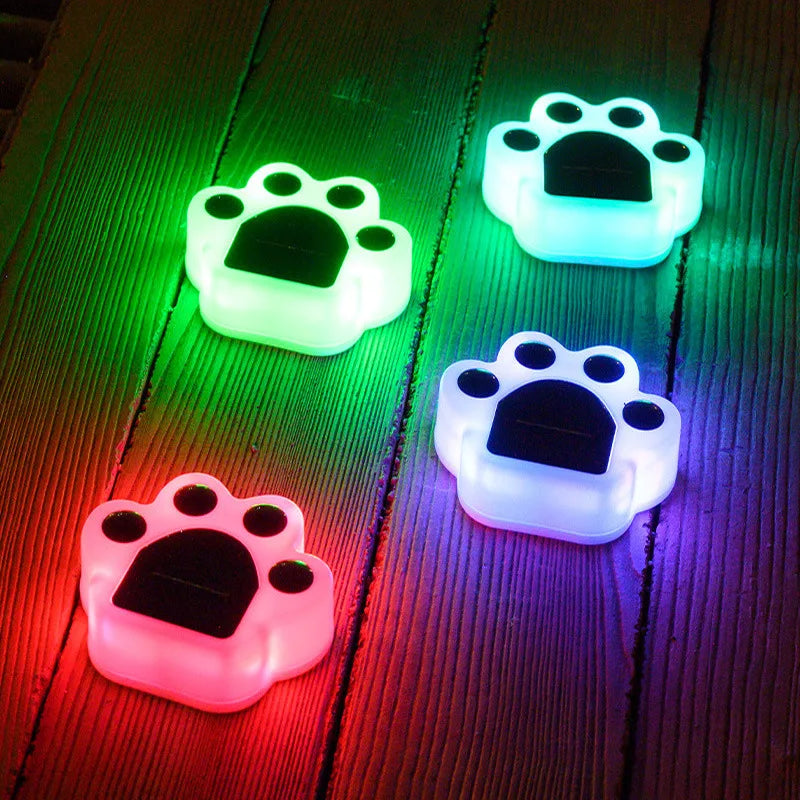 LED Solar Footprint Lights – Garden & Terrace