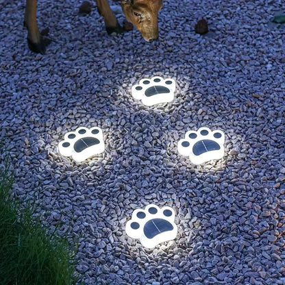 LED Solar Footprint Lights – Garden & Terrace