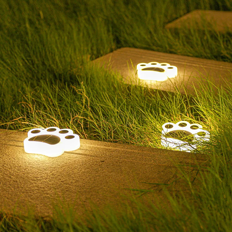 LED Solar Footprint Lights – Garden & Terrace