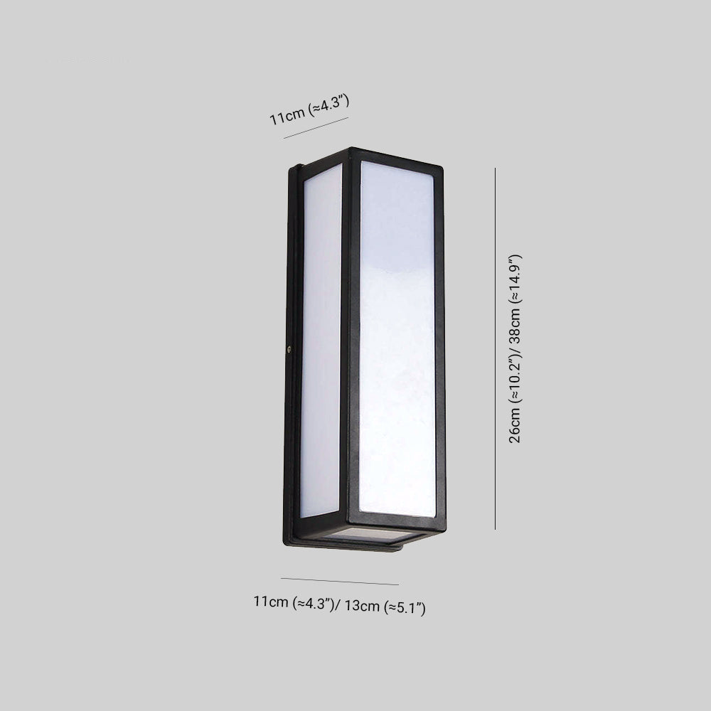 LuxBright® Outdoor Wall Light – Waterproof LED Lighting for Home & Garden