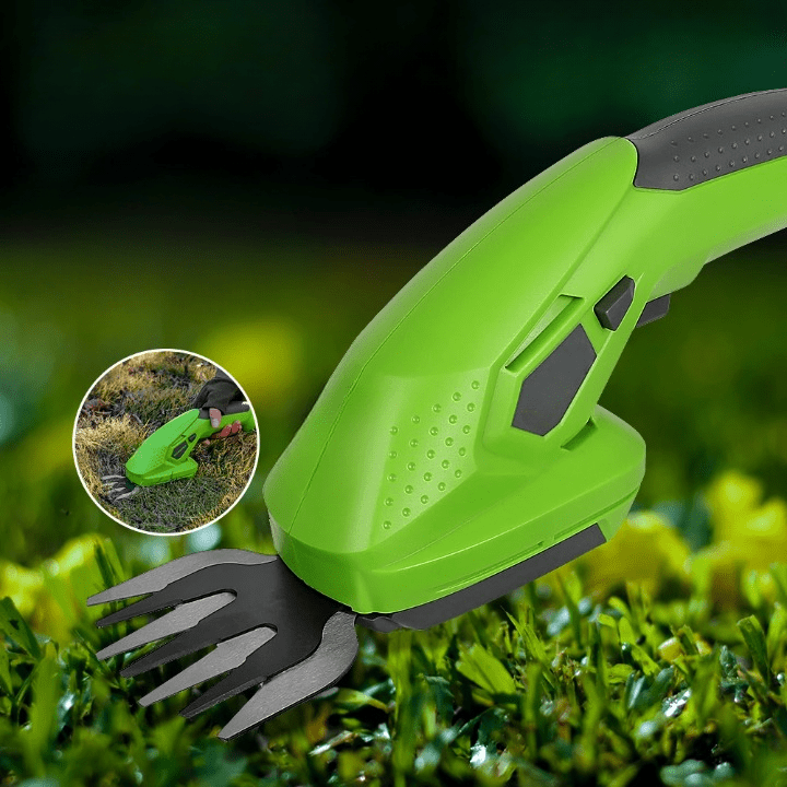 Wireless Hedge Trimmer and Shears – Interchangeable Blades