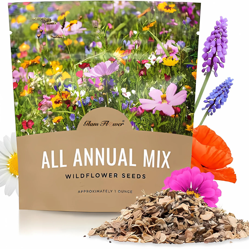 mixed wildflower seeds
